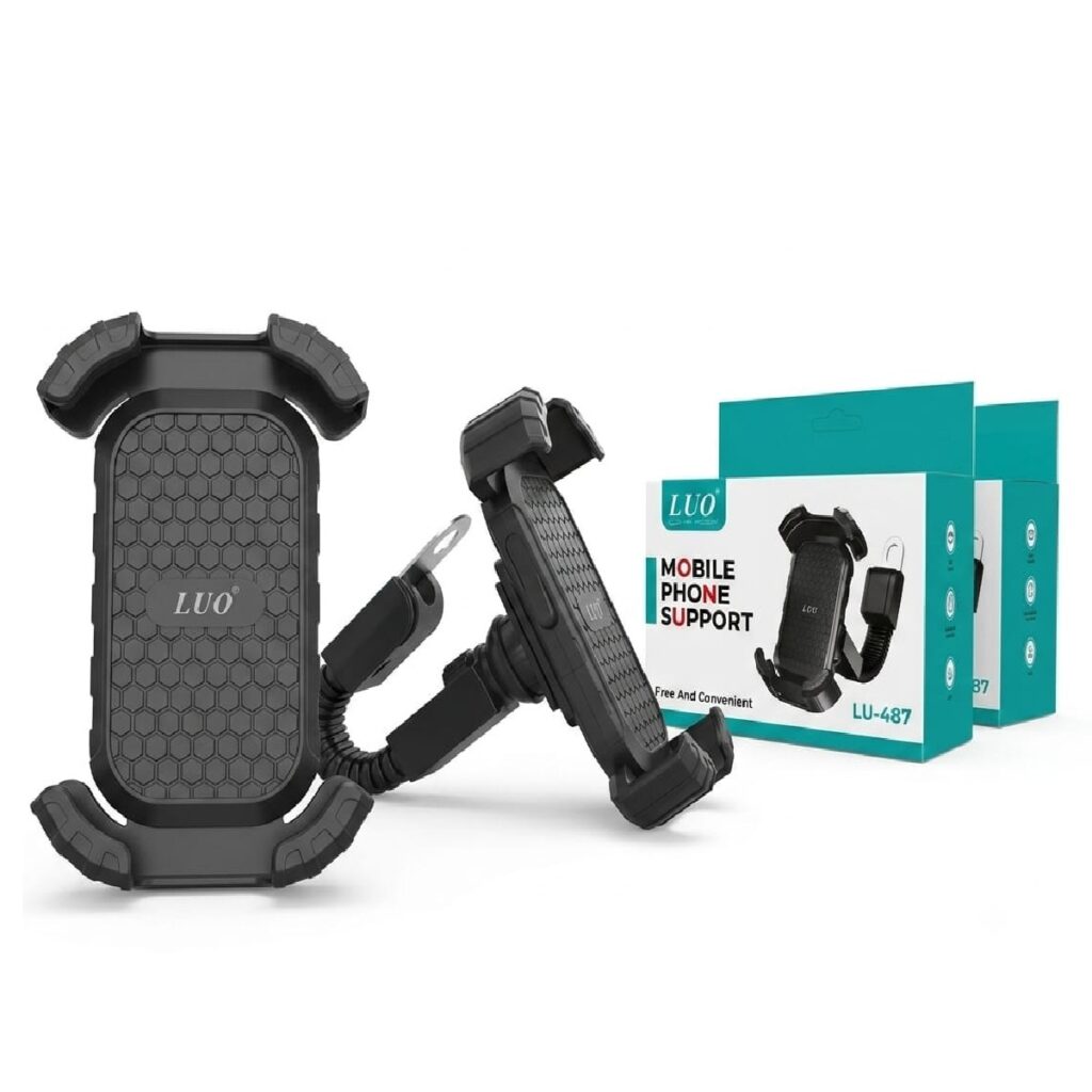 Soporte Celular Moto Bici Flexible 360º Viajes Delivery Gps