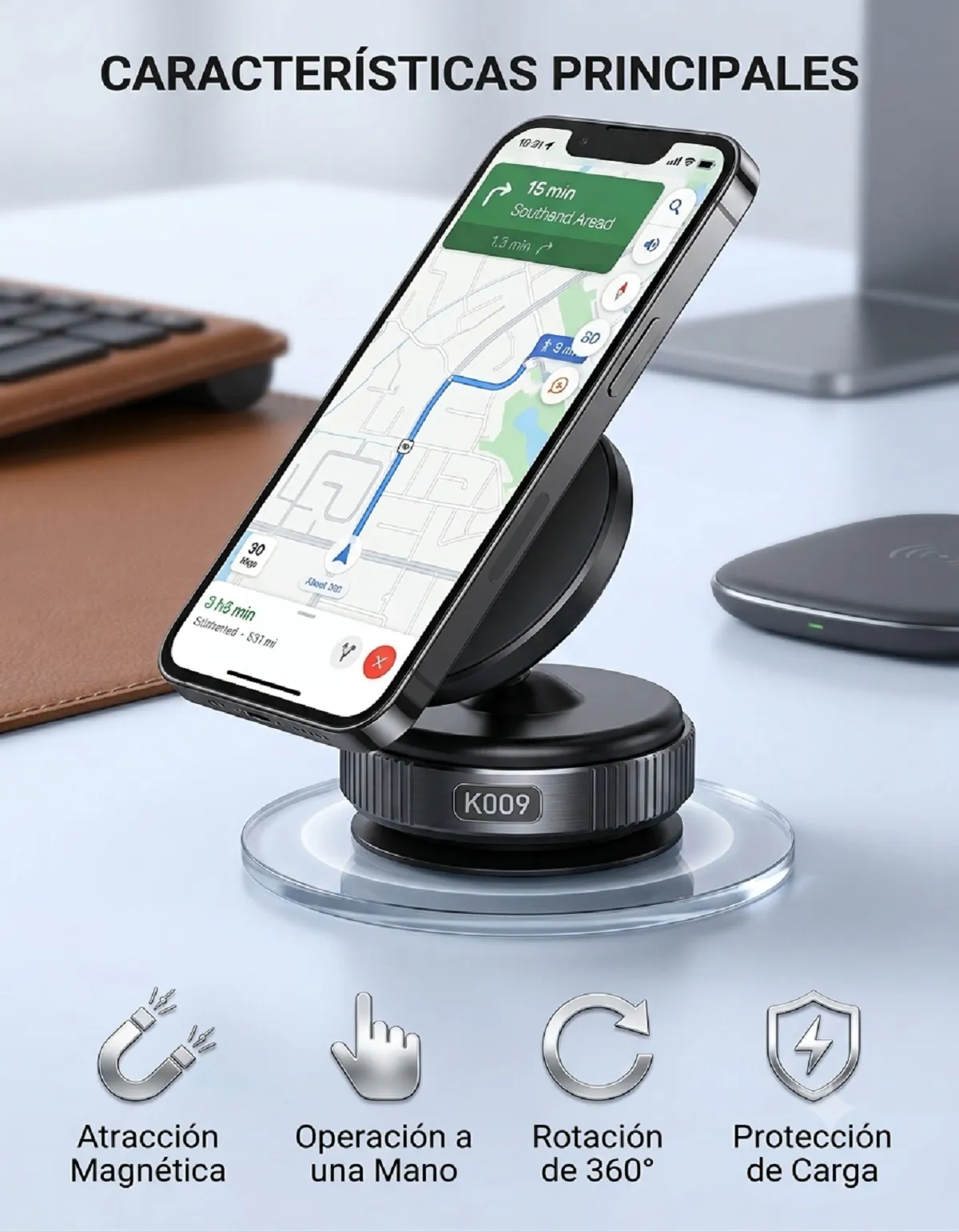 Soporte Magnético para Celular de Auto (MagSafe) - Imagen 4