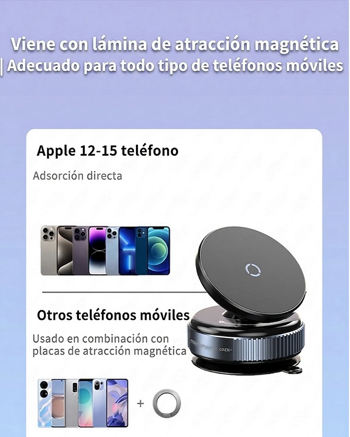 Soporte Magnético para Celular de Auto (MagSafe) - Imagen 2