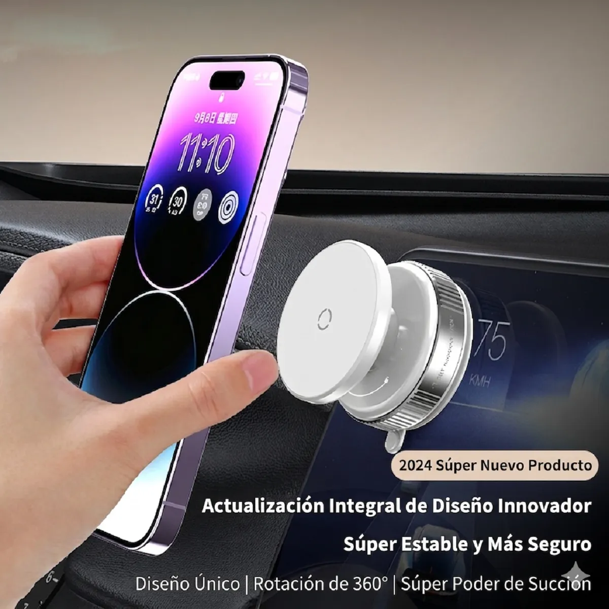 Soporte Magnético para Celular de Auto (MagSafe) - Imagen 3