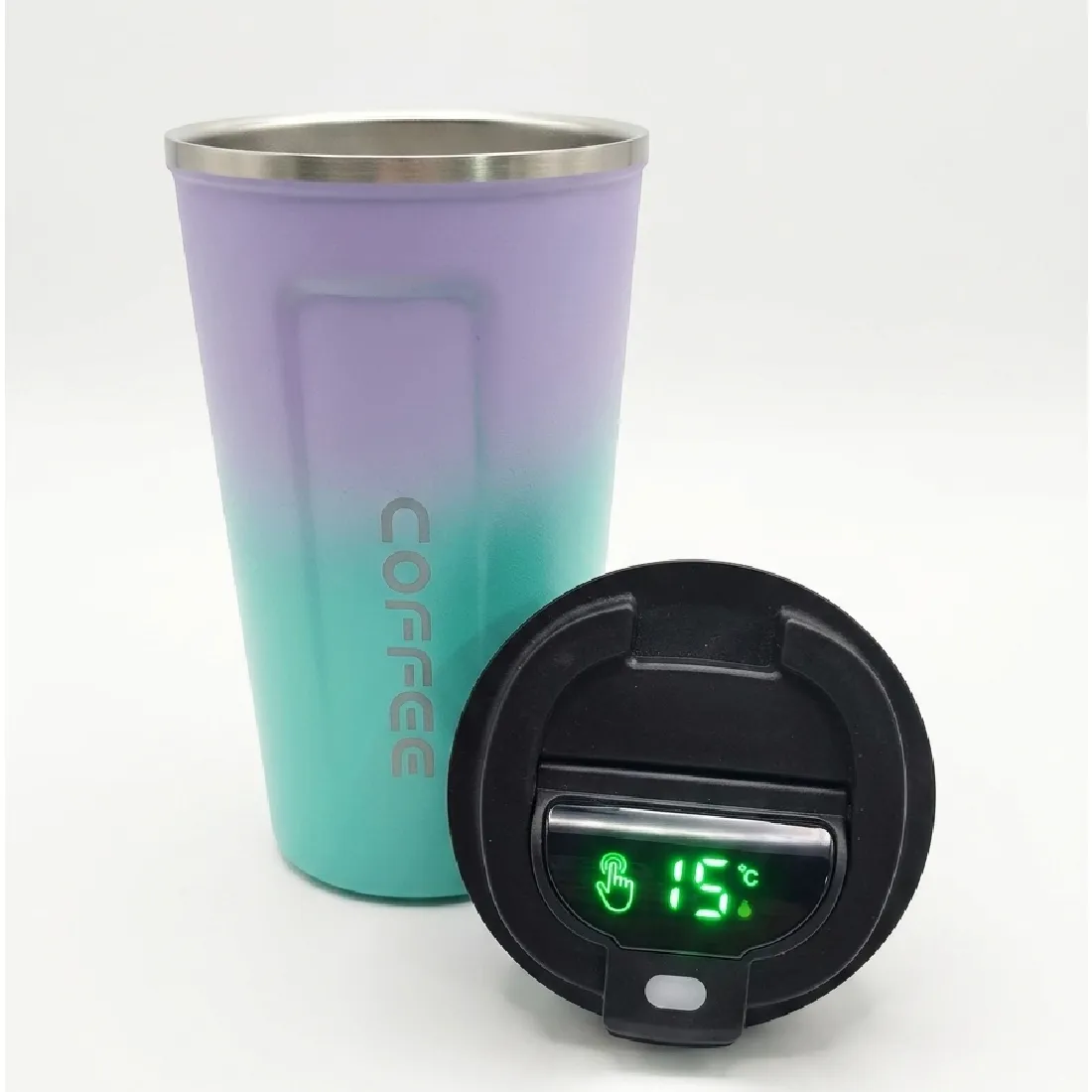 Vaso Térmico de Café con Sensor de Temperatura - Imagen 13